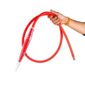 Drift Ice Hookah Silicon Pipe (Freeze Pipe) - Red