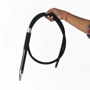 Ice Gel Hookah Silicon Pipe (Freeze Pipe) - Black